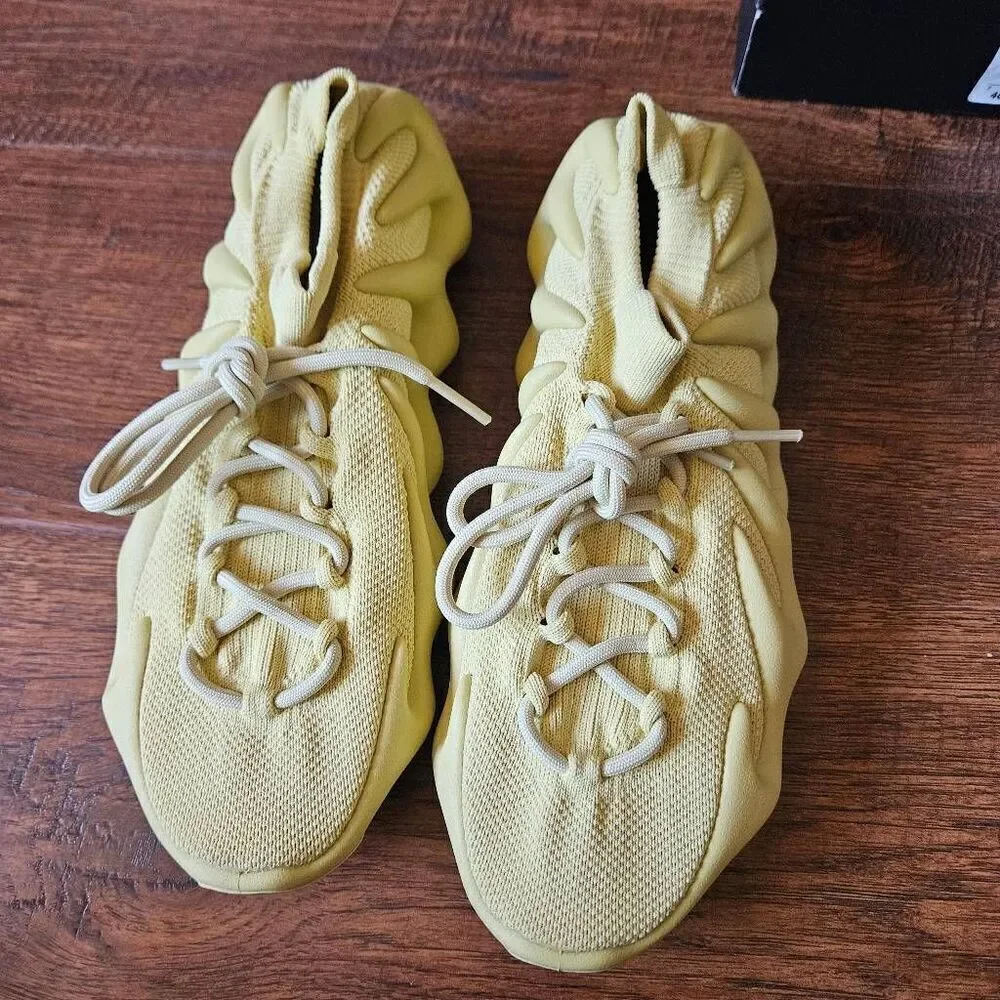 NIB Adidas Yeezy 450 Sulfur Sneakers